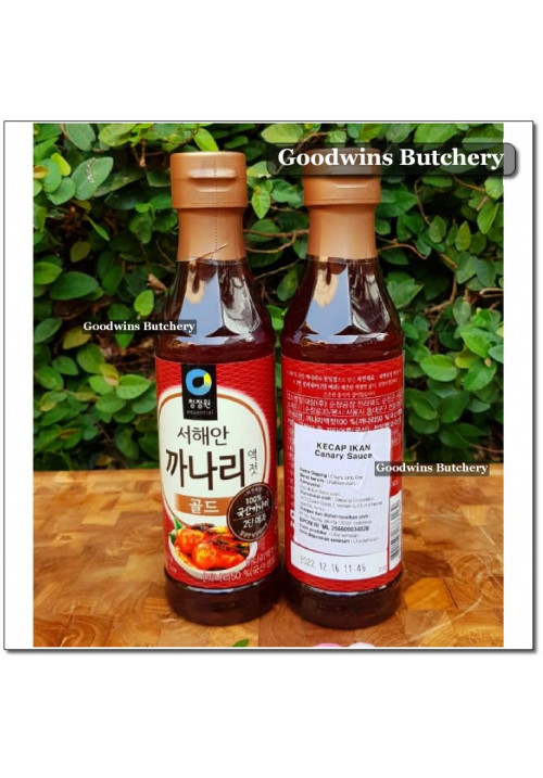 Sauce Daesang FISH CANARY SAUCE kecap ikan Chung Jung One Korea 500g